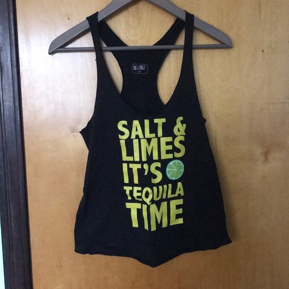 Salt & Limes Tops - Salt&Limes It’s Tequila Time T-shirt